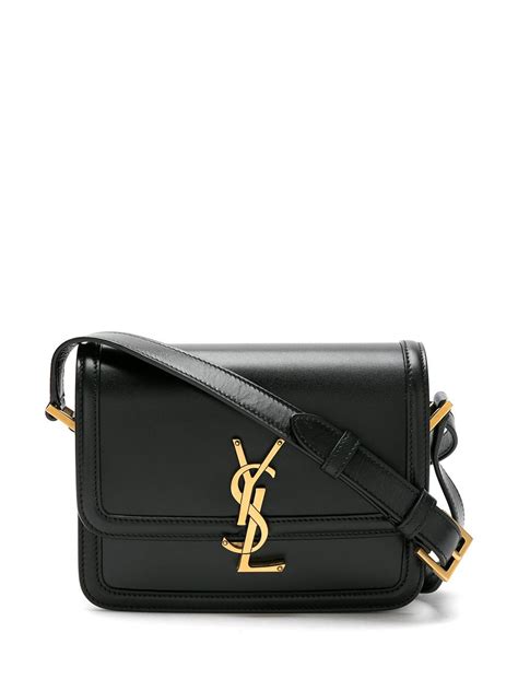 ysl black bag gold hardware|ysl black cross body bag.